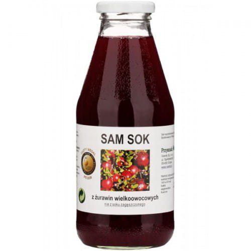 VIANDS Sok z Żurawiny Wielkoowocowej NFC 500ml
