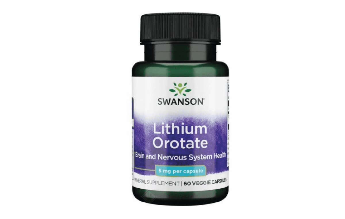 SWANSON Lithium orotate 2 mg 60 vcaps