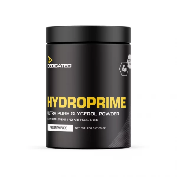 DEDICATED HYDROPRIME® – opatentowana gliceryna w proszku dla nawodnienia i pompy mięśniowej- 200 gram