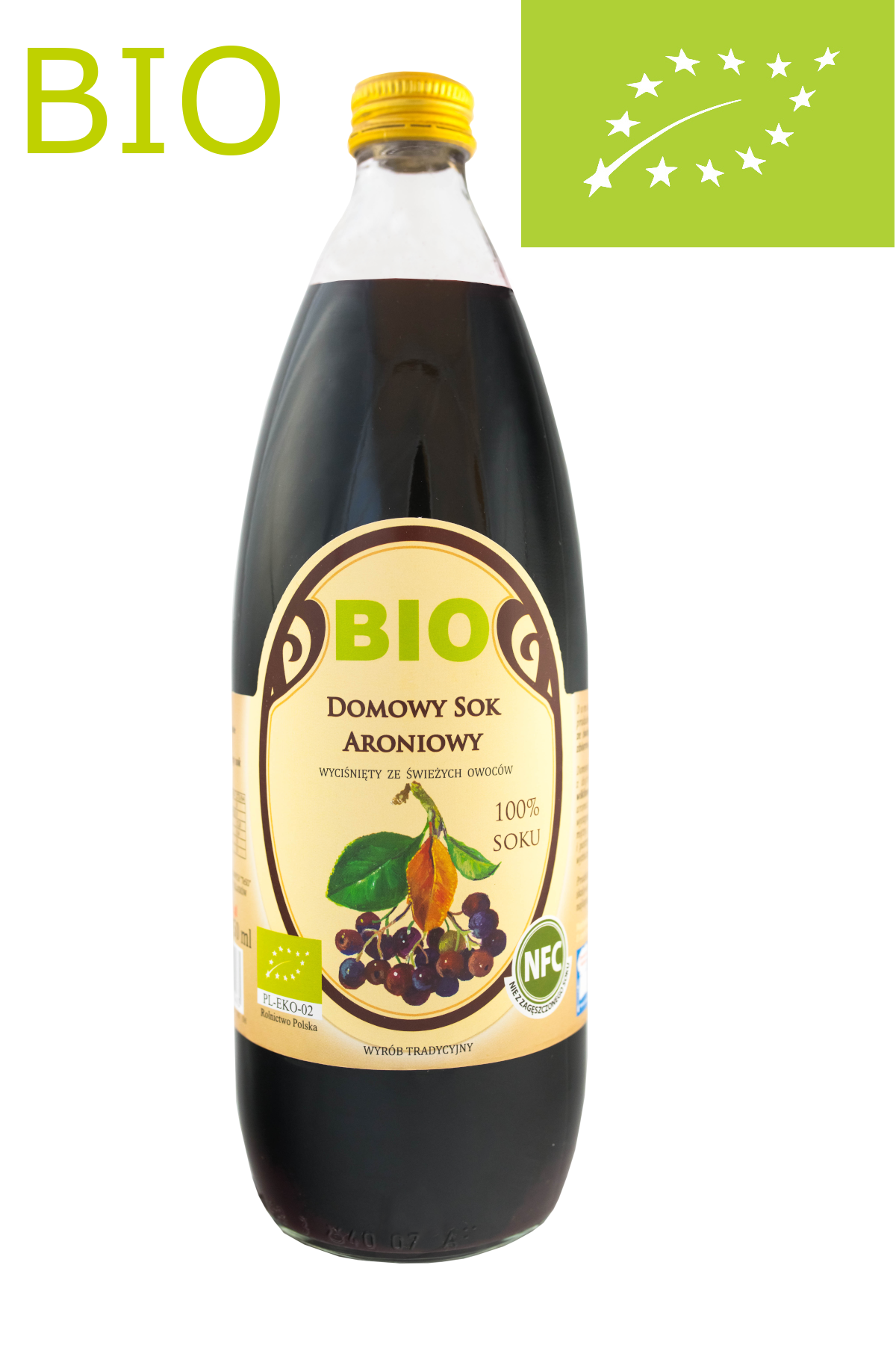 TeSo Płonka Izabela SOK Z ARONII NFC 100% 850ML EKO