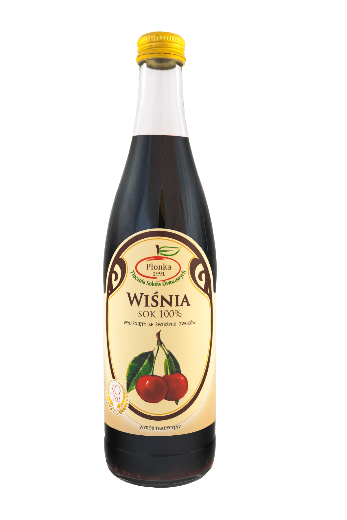 TeSo Płonka Izabela Sok z wiśni 100% NFC  490ml