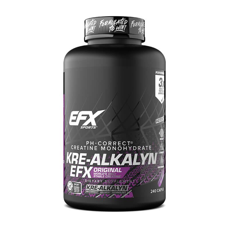 EFX sports, Kre-Alkalyn EFX, 1500 mg, 240 kapsułek NOWA SZATA