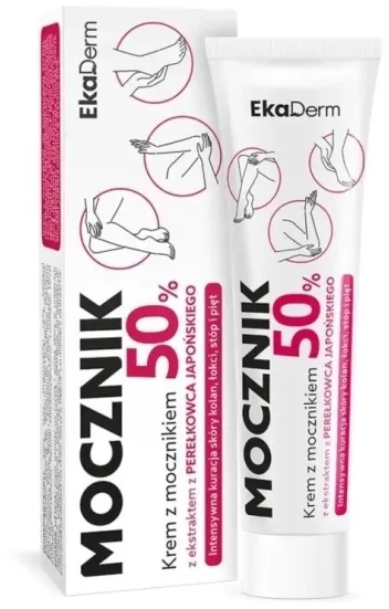 EKADERM Krem z mocznikiem 50% z ekstraktem z sofory japońskiej 30ml