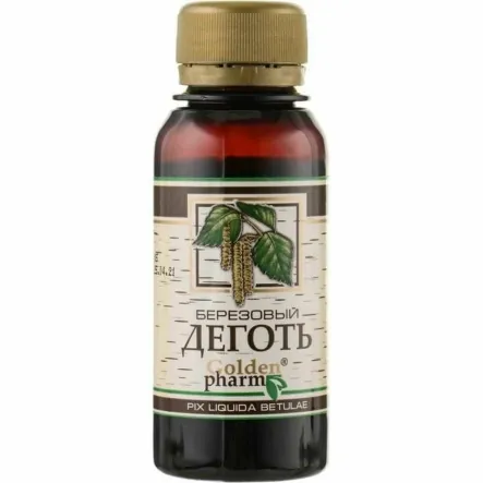 GOLDEN PHARM Dziegieć brzozowy 100% – 80 ml
