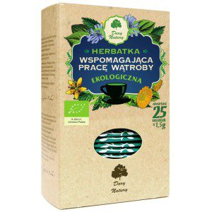 DARY NATURY Herbata wspomagająca pracę wątroby Dary Natury 25saszetek (25x1,5g)