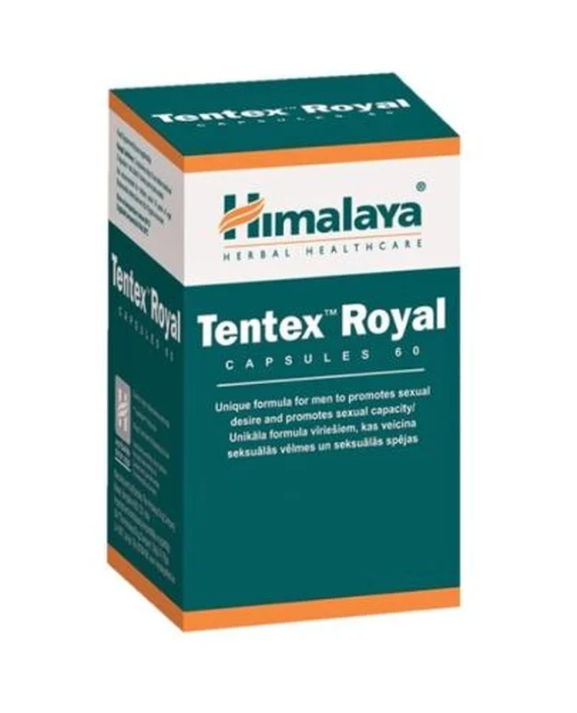 HIMALAYA Tentex Royal – wsparcie męskiej witalności, 60 kapsułek