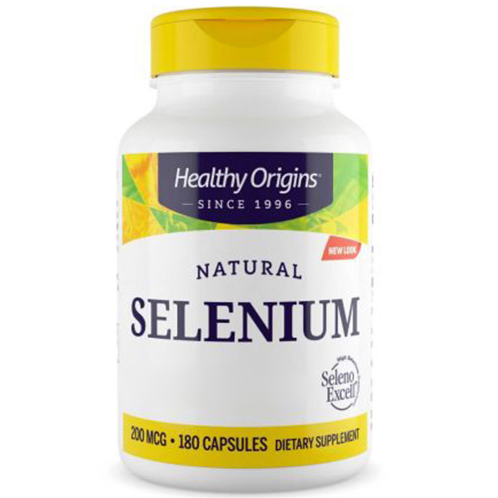 HEALTHY ORIGINS SelenoExcell® Selenium 200 µg – 180 kapsułek