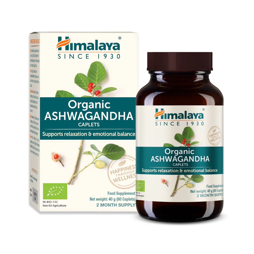 HIMALAYA Organic Ashwagandha 60 kaplet