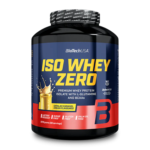 BIOTECH Iso Whey Zero Catalan Cream Krem Kataloński - 2270 g
