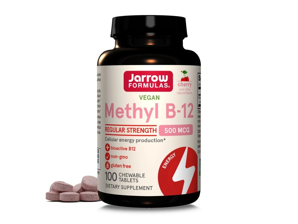 JARROW FORMULAS  Methyl B12 500mcg 100 tabletek do ssania