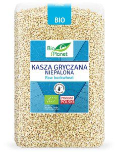 BIO PLANET Kasza Gryczana Niepalona bez glutenu BIO 2 kg