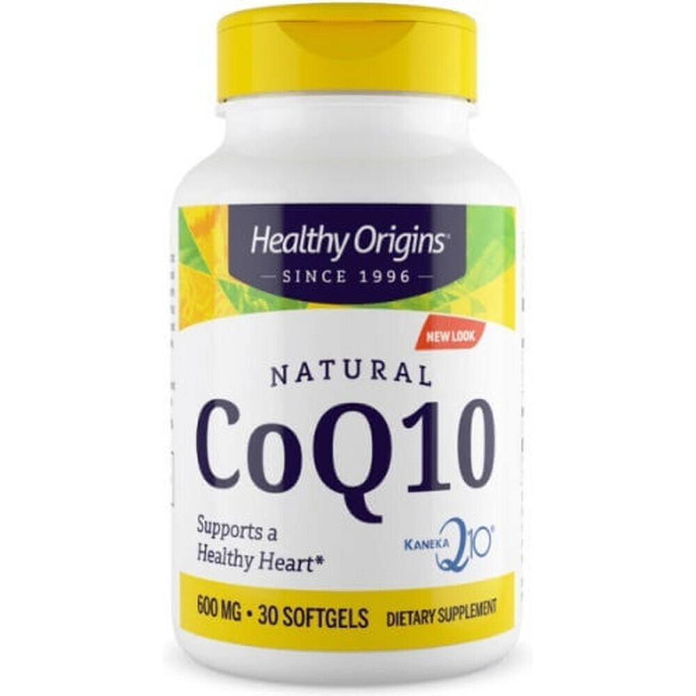 HEALTHY ORIGINS CoQ10 600mg 30 kapsułek miękkich