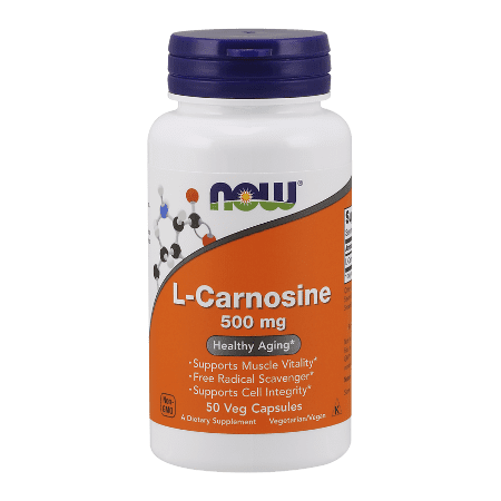 NOW FOODS L- Carnosine 500 mg 50 vcaps