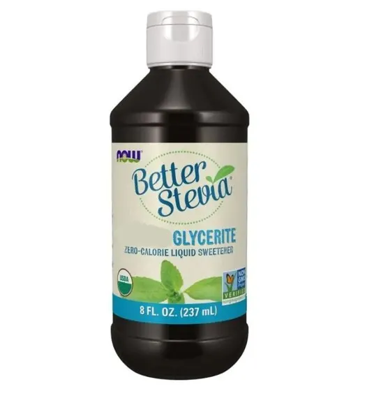 NOW FOODS BetterStevia® Liquid, Glycerite 237 ml