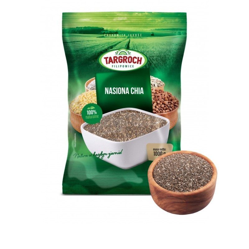 TARGROCH Nasiona chia - szałwia hiszpańska 1kg
