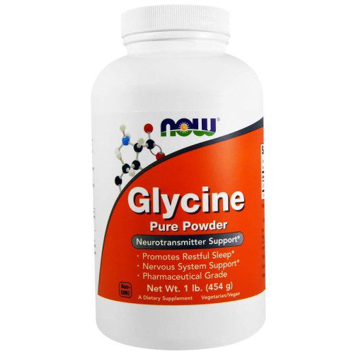 Now Foods Glycine 100% glicyna w proszku 454G