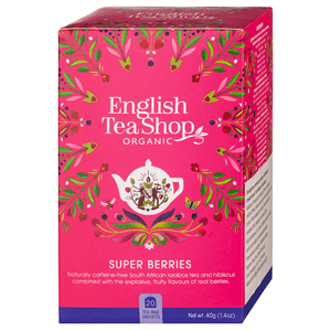 ENGLISH TEA SHOP ORGANIC Organic Super Berries (20 x 2,25 g) 45 g