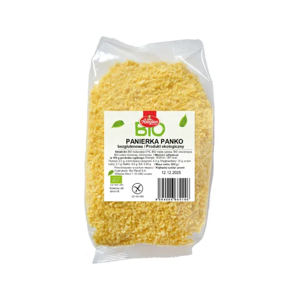 AMYLON Panierka Panko Bezglutenowa BIO 200 gram