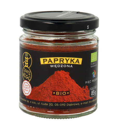 PIĘĆ PRZEMIAN Papryka Wędzona bezglutenowa 85 gram