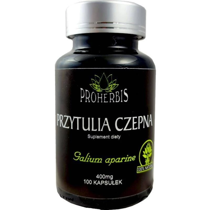 PROHERBIS Przytulia czepna na wsparcie układu moczowego 100 kaps