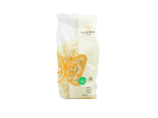 NATURAL Makaron ryżowy BEZGLUTENOWY ŚWIDERKI 300G