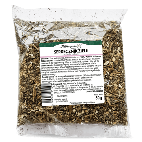 HERBAPOL Serdecznik ziele 50g
