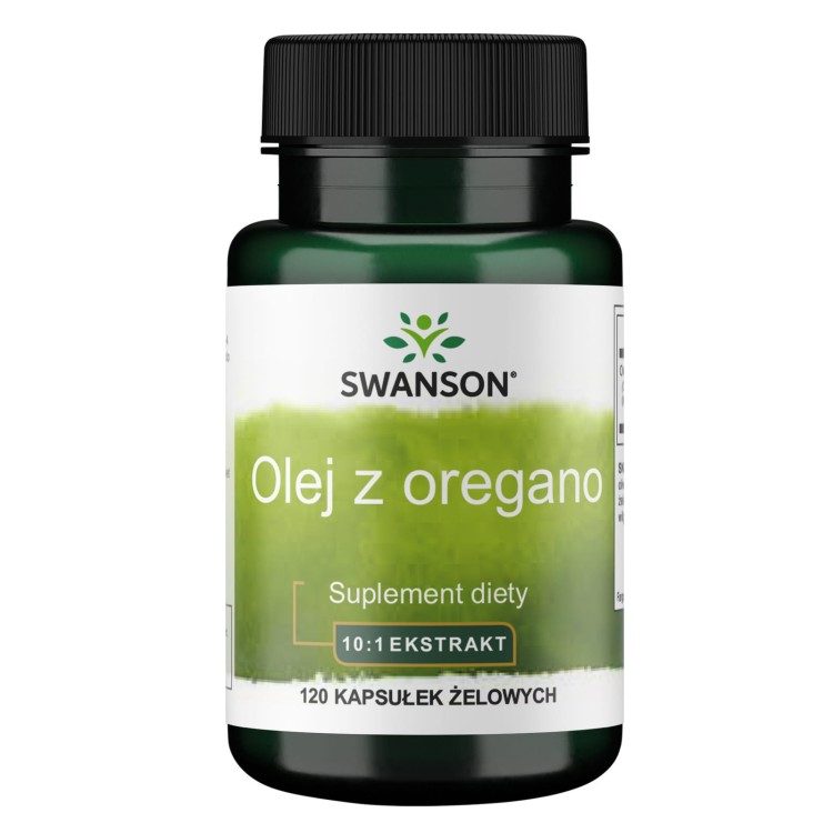 SWANSON  Olej z Oregano 10:1 koncentrat - 120 kaps.