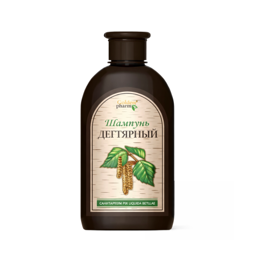 GOLDEN PHARM Szampon dziegciowy 250ml