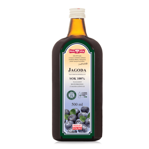 POLSKA RÓŻA Sok z Jagody 500ml