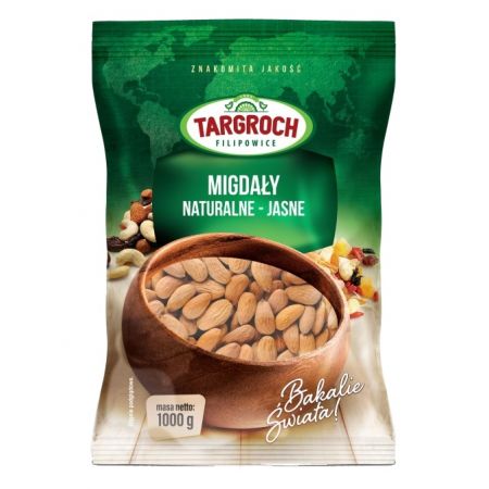 TARGROCH Migdały naturalne jasne 1kg