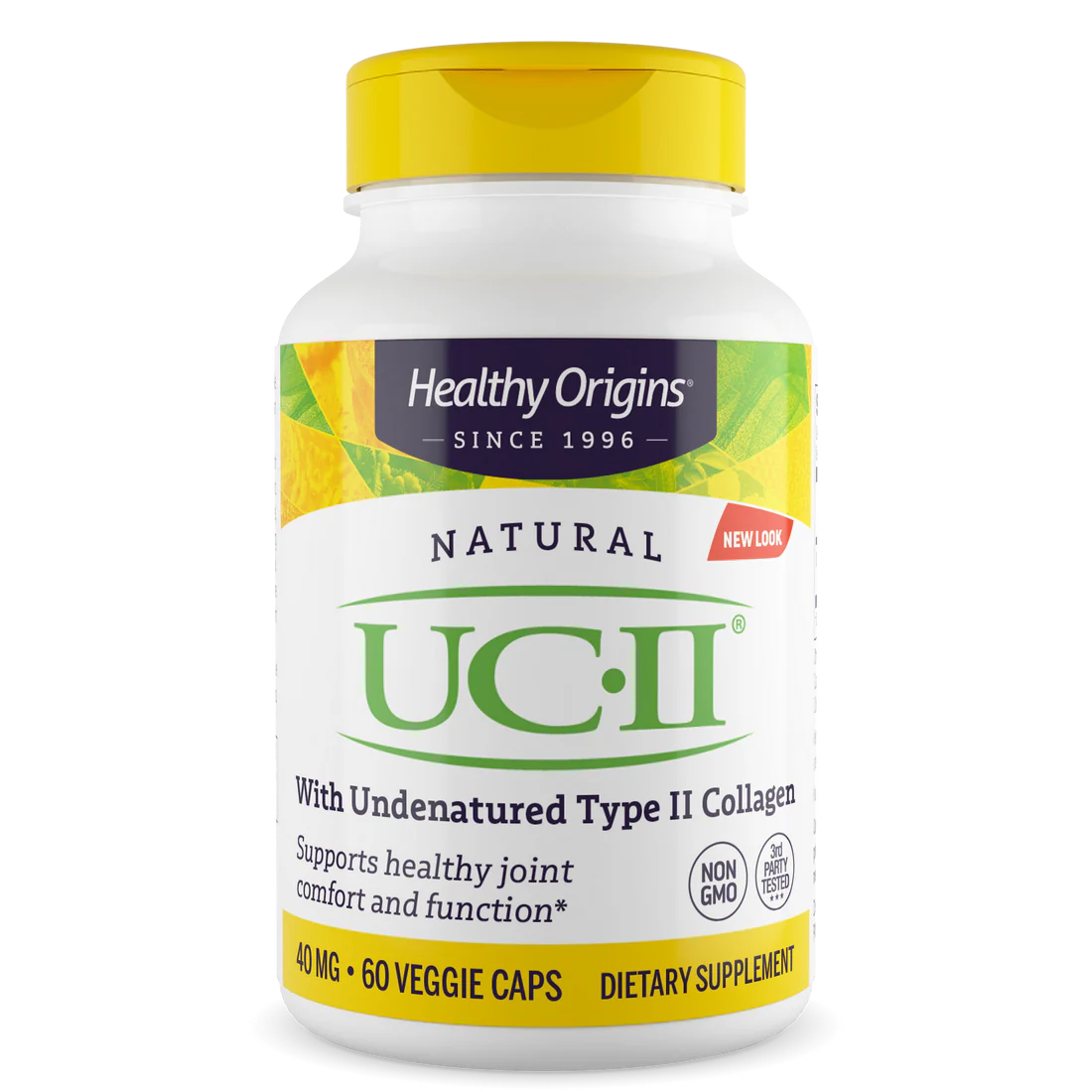 HEALTHY ORIGIN UC-II Collagen, Niedenaturowany Kolagen Typu 2 60 kap