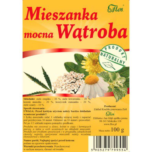 FLOS Mieszanka mocna wątroba 100g