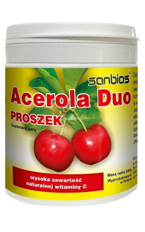 SANBIOS Acerola Duo proszek 200g