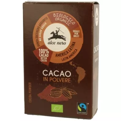 ALCE NERO Kakao w proszku fair trade  BIO bez glutenu 75 g