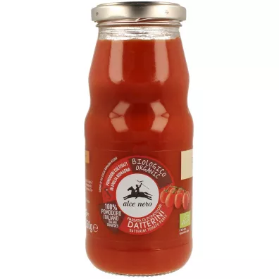 ALCE NERO Sos Pomidorowy Passata z Pomidorów Daktylowych BIO 350g