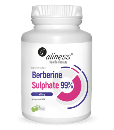 ALINESS Berberine Sulphate 99% 400mg - 60 kap