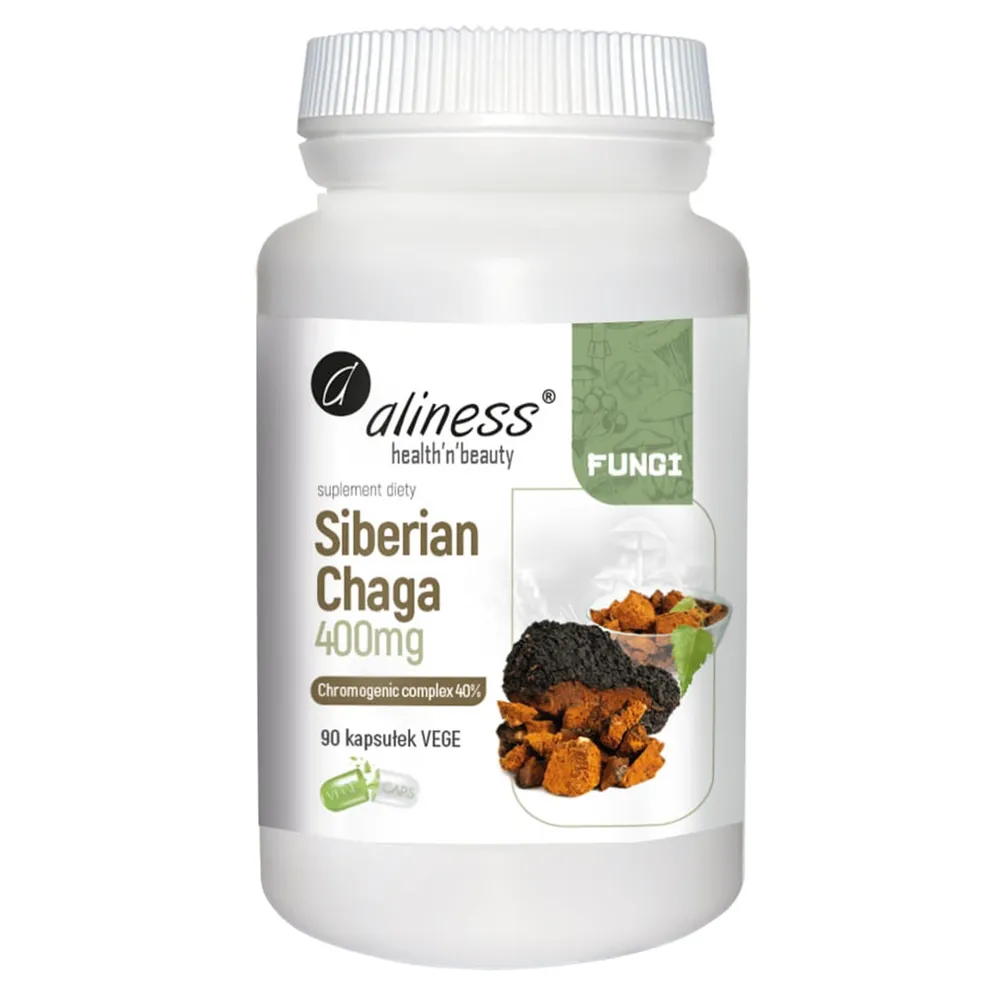 ALINESS Siberian Chaga 400mg 90 vegekap
