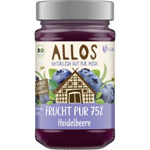 ALLOS Mus Jagodowy Bio, 75% owoców 250 gram