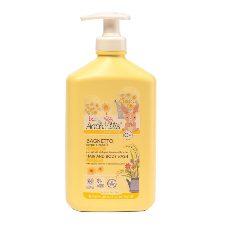 Baby Anthyllis Płyn do Kąpieli i Szampon 2w1 z Rumiankiem ECO – 500 ml