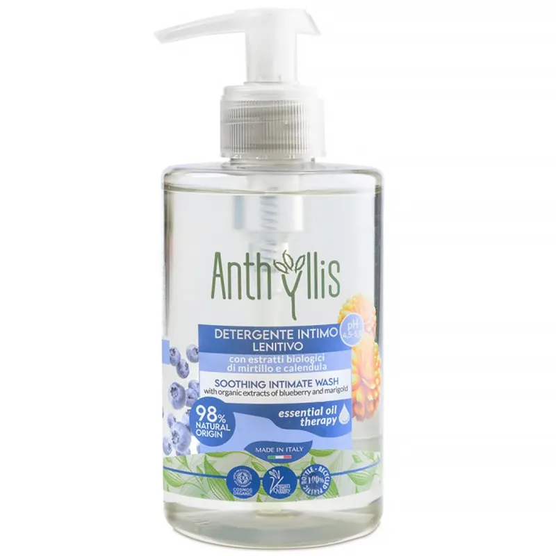 ANTHYLLIS EcoBio Płyn do Higieny Intymnej z Borówką i Nagietkiem – 300 ml