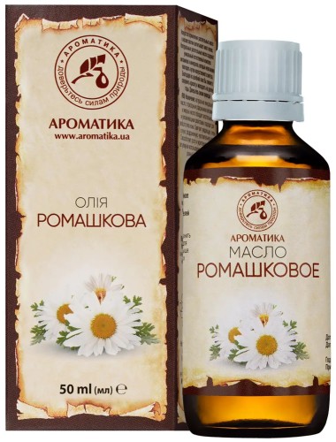 AROMATIKA Olej Rumiankowy 100% Naturalny – do skóry i włosów, 50 ml