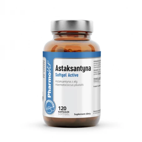 PHARMOVIT Astaksantyna z Alg Haematococcus pluvialis 120 kaps
