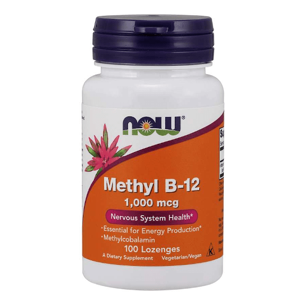 NOW FOODS Methyl B-12 1000 mcg - 100 pastylek do ssania