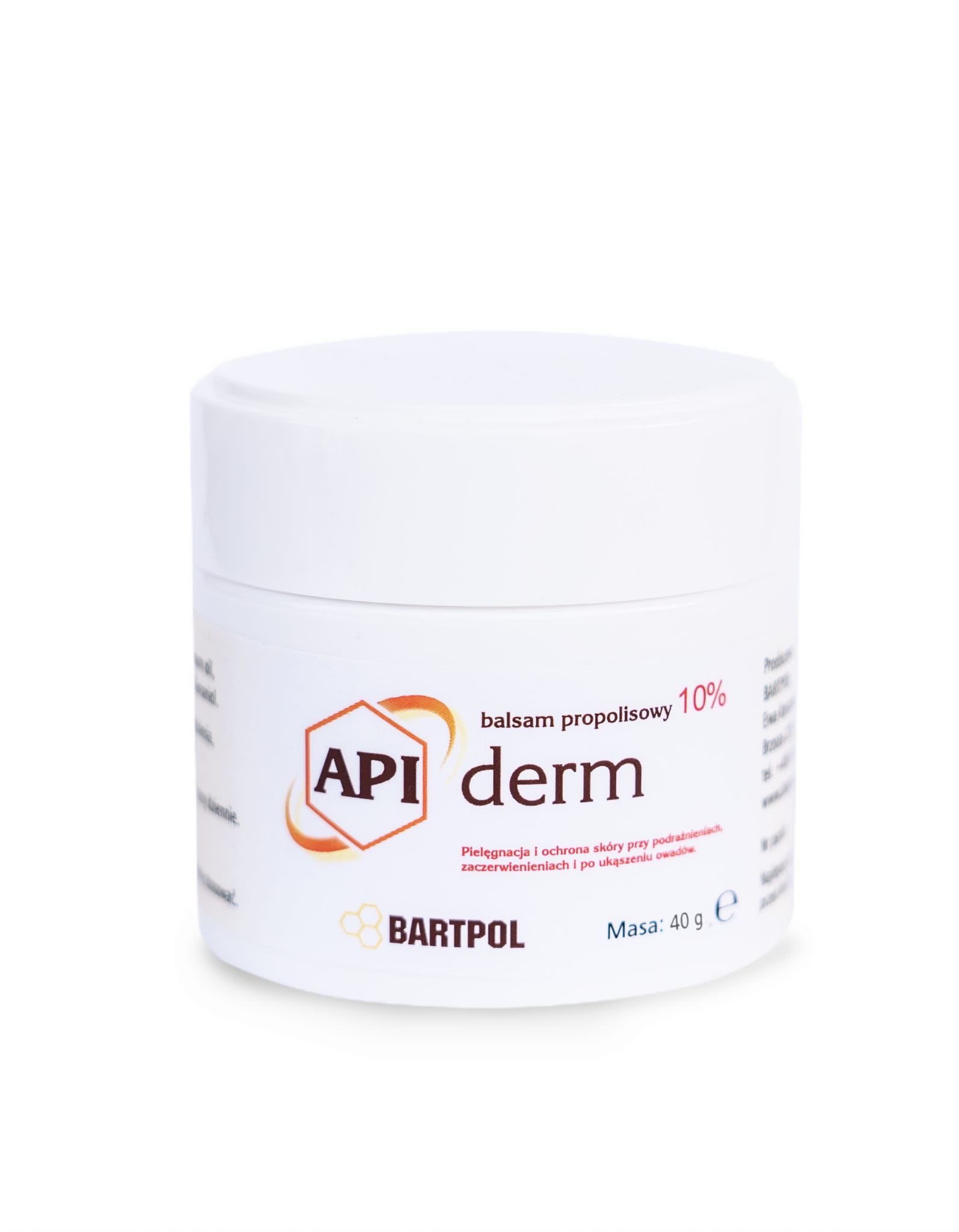 BARTPOL APIderm Balsam propolisowy 10% 40g