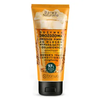 BARWA NATURALNA Odżywka Drożdżowa wzmacniająca do włosów osłabionych i wypadających, 200 ml