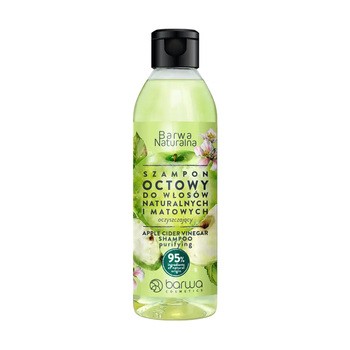 BARWA Szampon Octowy oczyszczający z octem jabłkowym, 300 ml