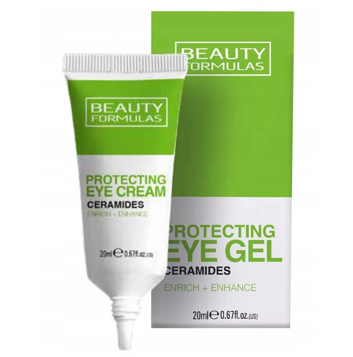 BEAUTY FORMULAS  Ochronny krem pod oczy z ceramidami 20ml