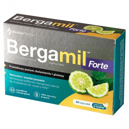 XENICO PHARMA Bergamil Forte 30 vkaps