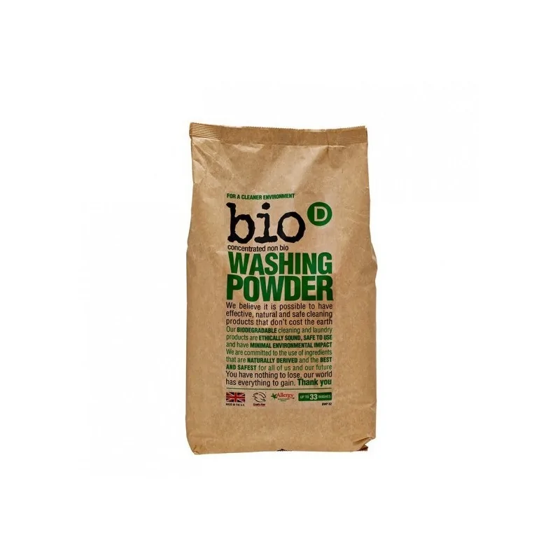 Bio-D Washing Powder Hipoalergiczny Proszek do Prania 2 kg