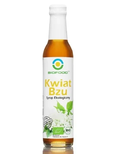 BIOFOOD Syrop z Kwiatu Bzu BIO 250ml